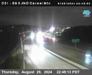 SB 5 at Carmel Mountain Rd.