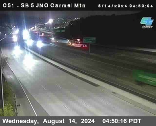 SB 5 at Carmel Mountain Rd.