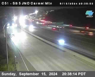 SB 5 at Carmel Mountain Rd.