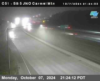 SB 5 at Carmel Mountain Rd.