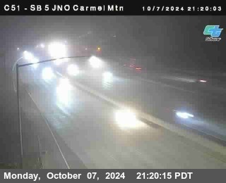 SB 5 at Carmel Mountain Rd.