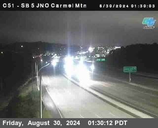 SB 5 at Carmel Mountain Rd.