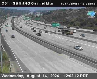 SB 5 at Carmel Mountain Rd.