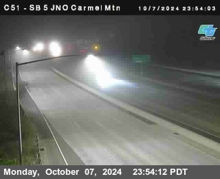 SB 5 at Carmel Mountain Rd.