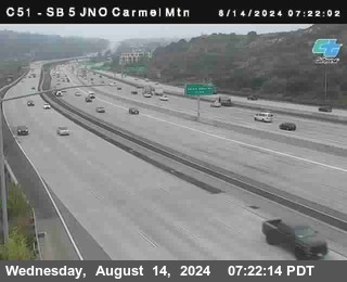 SB 5 at Carmel Mountain Rd.