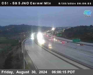 SB 5 at Carmel Mountain Rd.