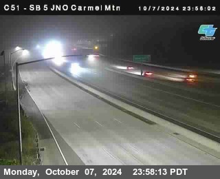 SB 5 at Carmel Mountain Rd.