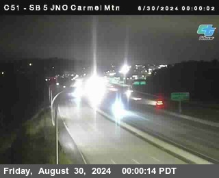 SB 5 at Carmel Mountain Rd.