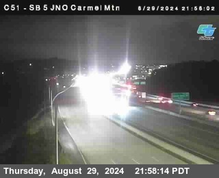 SB 5 at Carmel Mountain Rd.