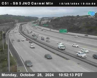 SB 5 at Carmel Mountain Rd.