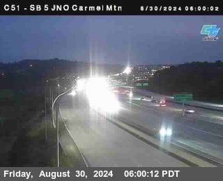 SB 5 at Carmel Mountain Rd.