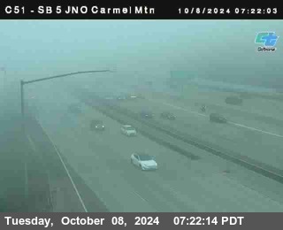 SB 5 at Carmel Mountain Rd.