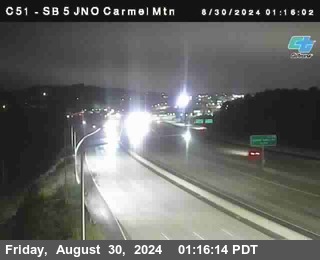 SB 5 at Carmel Mountain Rd.