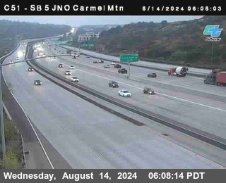 SB 5 at Carmel Mountain Rd.