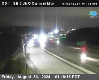 SB 5 at Carmel Mountain Rd.