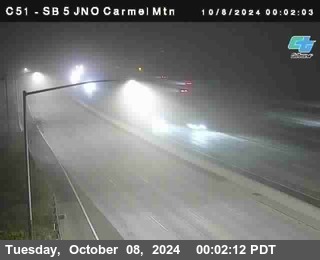 SB 5 at Carmel Mountain Rd.