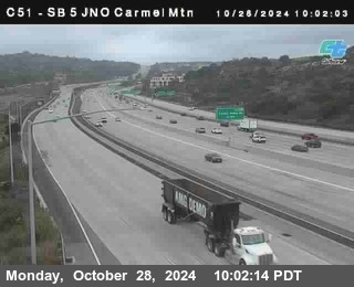 SB 5 at Carmel Mountain Rd.