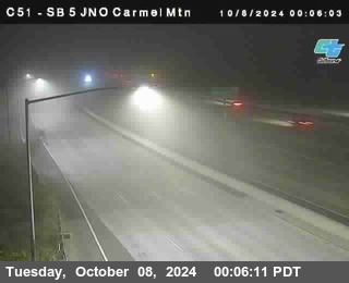 SB 5 at Carmel Mountain Rd.