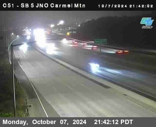 SB 5 at Carmel Mountain Rd.