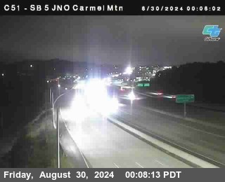 SB 5 at Carmel Mountain Rd.