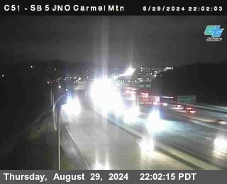 SB 5 at Carmel Mountain Rd.