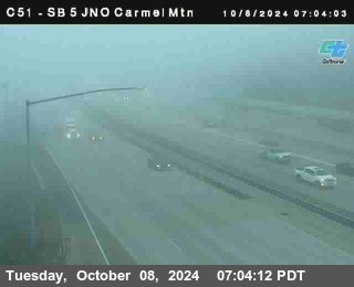 SB 5 at Carmel Mountain Rd.