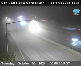 SB 5 at Carmel Mountain Rd.