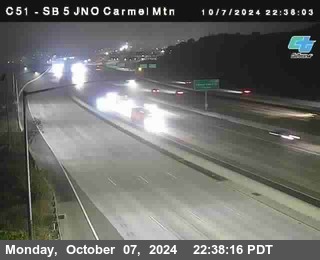 SB 5 at Carmel Mountain Rd.