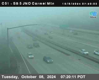 SB 5 at Carmel Mountain Rd.