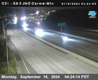 SB 5 at Carmel Mountain Rd.