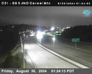 SB 5 at Carmel Mountain Rd.