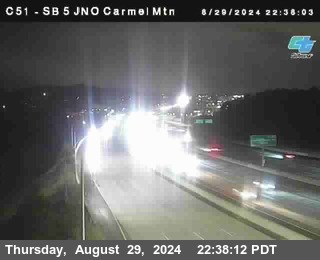 SB 5 at Carmel Mountain Rd.