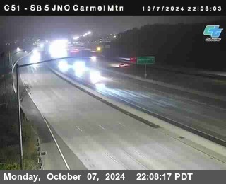 SB 5 at Carmel Mountain Rd.