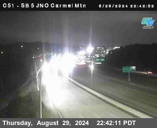 SB 5 at Carmel Mountain Rd.