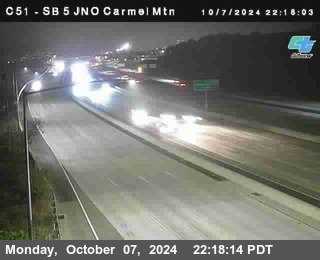 SB 5 at Carmel Mountain Rd.