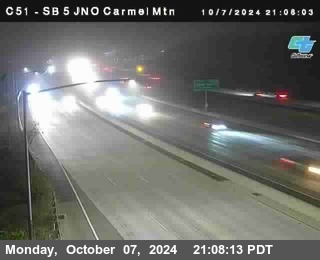 SB 5 at Carmel Mountain Rd.