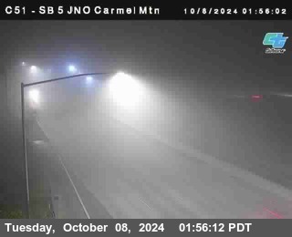 SB 5 at Carmel Mountain Rd.