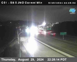 SB 5 at Carmel Mountain Rd.