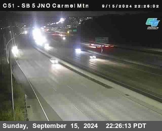 SB 5 at Carmel Mountain Rd.