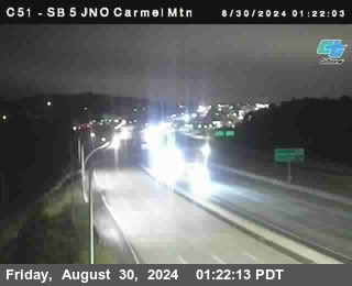 SB 5 at Carmel Mountain Rd.