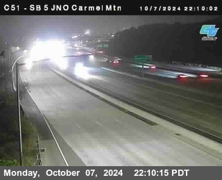 SB 5 at Carmel Mountain Rd.