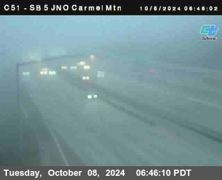 SB 5 at Carmel Mountain Rd.