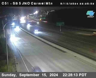 SB 5 at Carmel Mountain Rd.