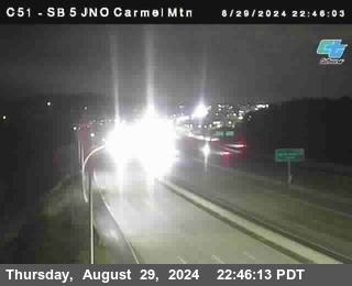 SB 5 at Carmel Mountain Rd.