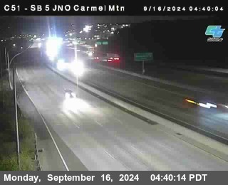 SB 5 at Carmel Mountain Rd.