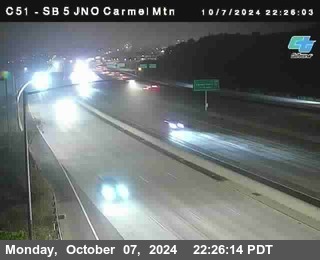 SB 5 at Carmel Mountain Rd.