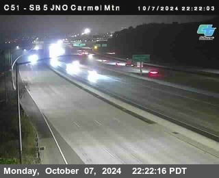 SB 5 at Carmel Mountain Rd.