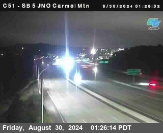 SB 5 at Carmel Mountain Rd.