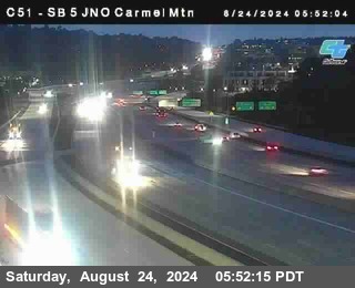 SB 5 at Carmel Mountain Rd.