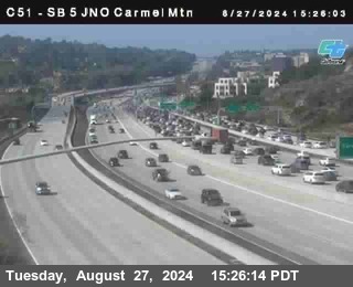 SB 5 at Carmel Mountain Rd.